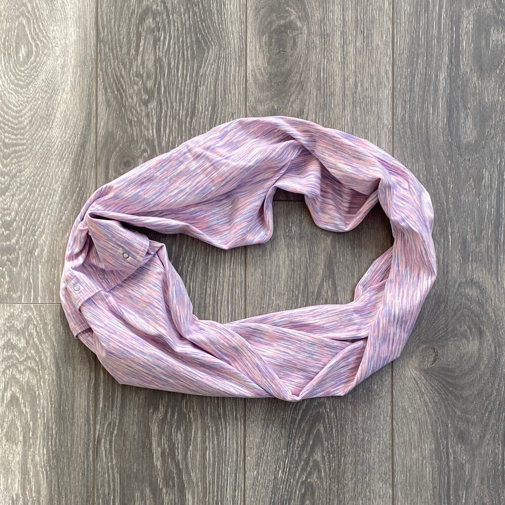 Ivivva - Pastel Pink & Purple Infinity Circle Scarf